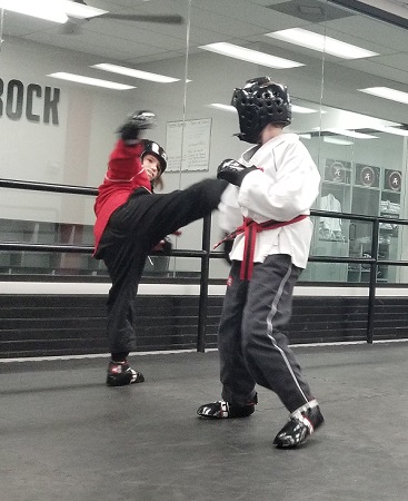 sparring video